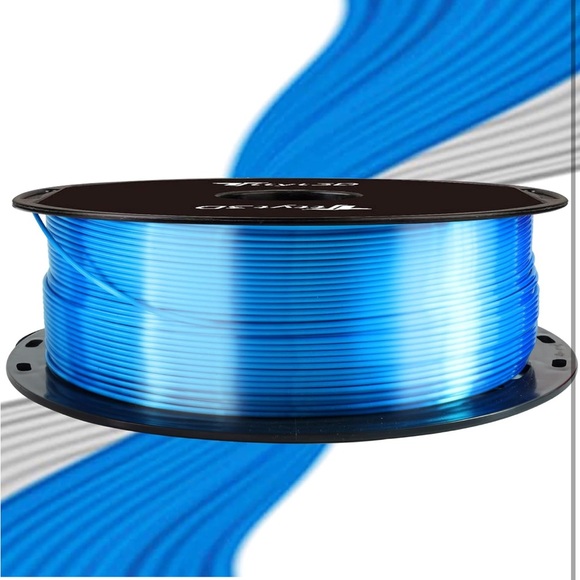 Shine Blue PLA 3D Printer Filament 1.75mm 1KG 2.2LBS Spool - Picture 4 of 5
